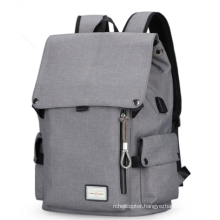 2019 Mew Model Rolltop Vintage Canvas USB Bagpack Backpack for Men